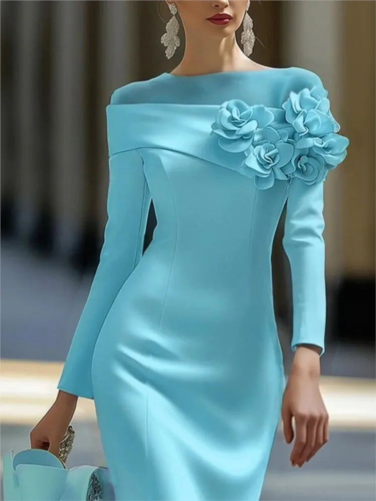 Style Party Dress 2026 O Neck