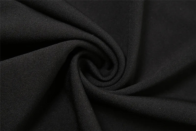 European and American style new cross-border women's fashion hanging neck sexy low cut mesh patchwork buttocks wrapped dress