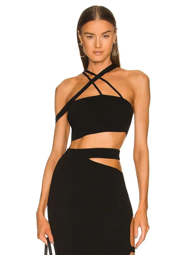 Bandage Suit 2 Two Piece Sets