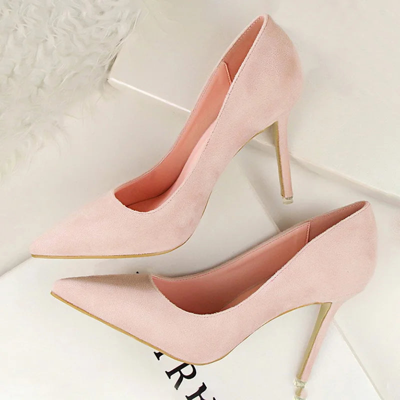 BIGTREE Shoes Pumps High Heels Shoes