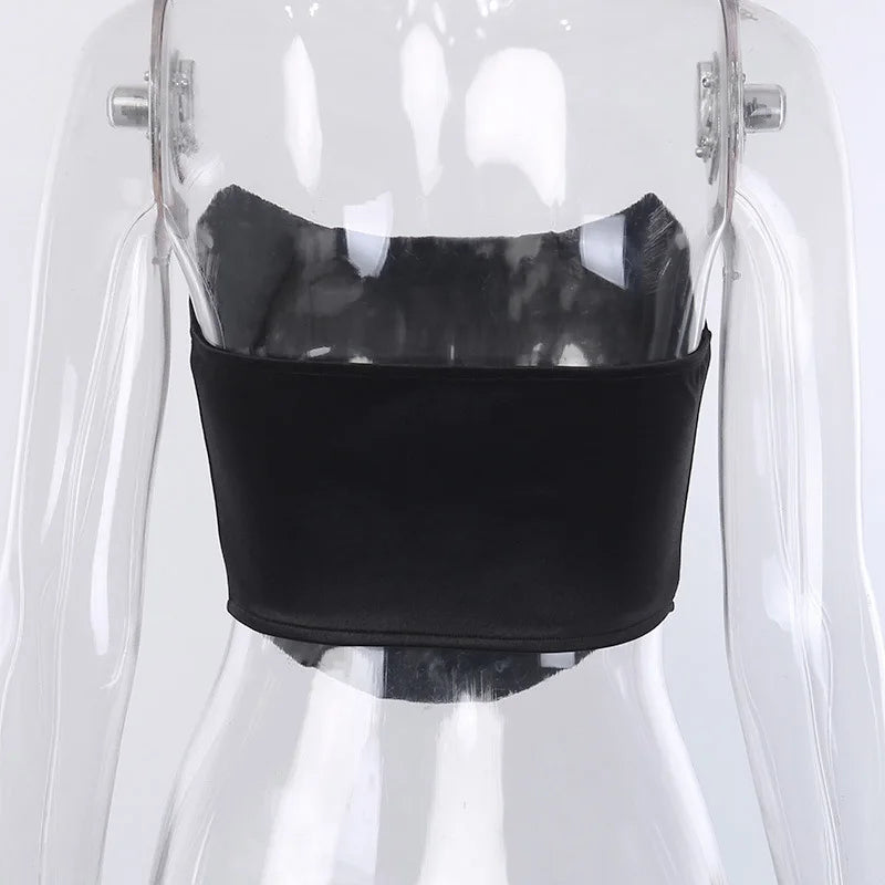 Off-The-Shoulder Corset Crop Top