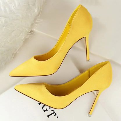BIGTREE Shoes Pumps High Heels Shoes
