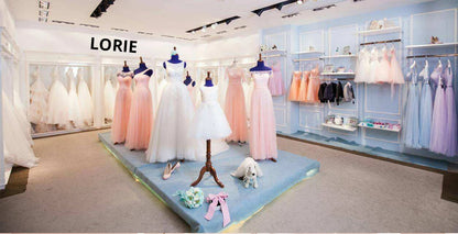 LORIE White Mermaid Wedding Dresses Soft