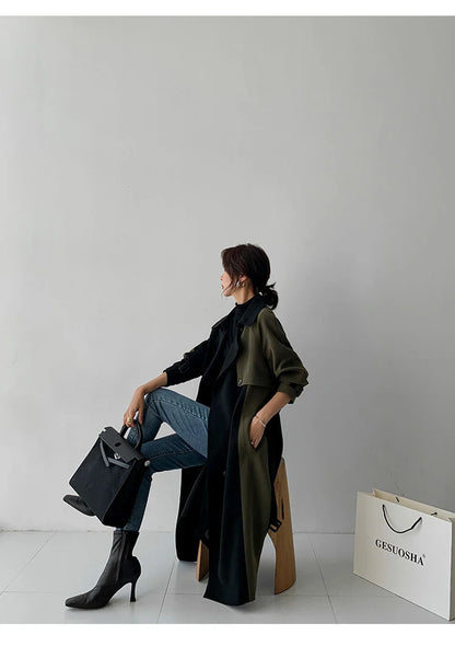 European American Top Quality Trench Coat