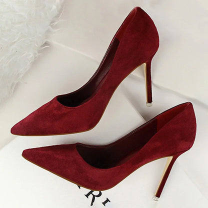 BIGTREE Shoes Pumps High Heels Shoes