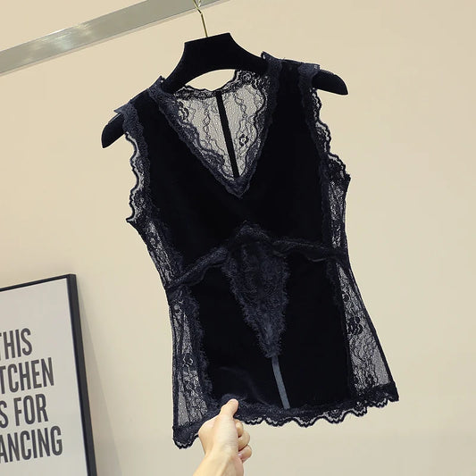 Blouses And Shirts 2019 Korean Sleeveless