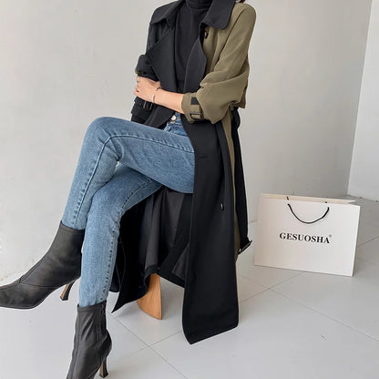 European American Top Quality Trench Coat