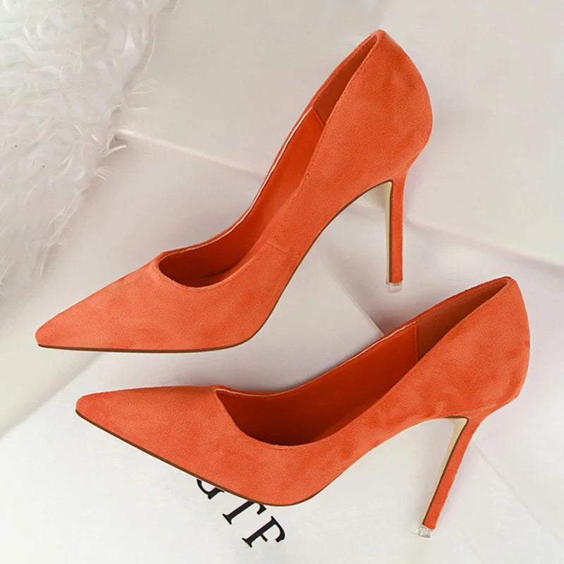 BIGTREE Shoes Pumps High Heels Shoes