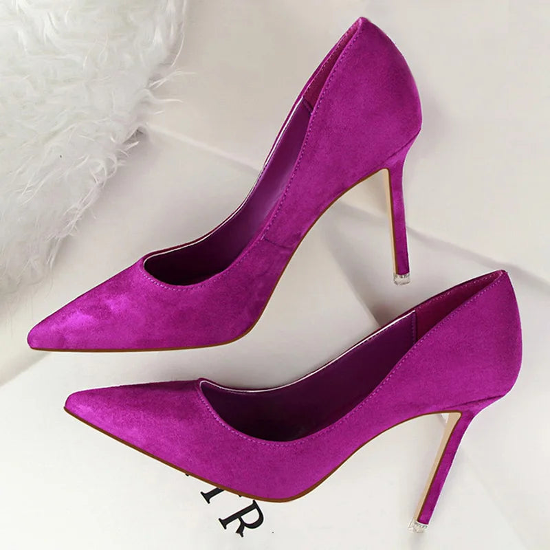 BIGTREE Shoes Pumps High Heels Shoes