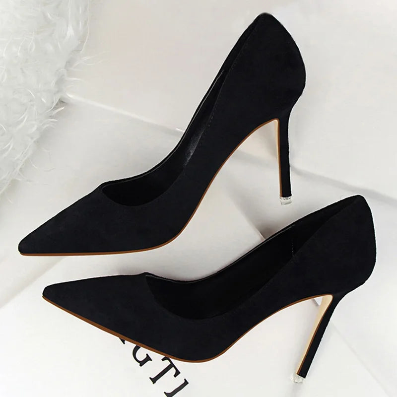 BIGTREE Shoes Pumps High Heels Shoes