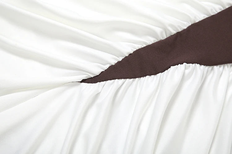 SiSSisterlinda Halter Ruched Dress Women Bandages Patchwork Backless Thin Slit Summer Clubwear Birthday Party Ruched Vestidos