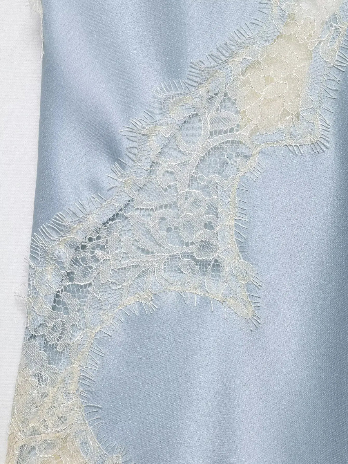 Asymmetrical Lace Backless Slip Top