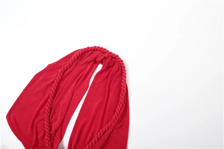 Nibber Backless Dress Woman Twist Bandage Halter Swing Collar Cleavage Sleeveless Midnight Club Party Sexy Fashion Mini Bodycon