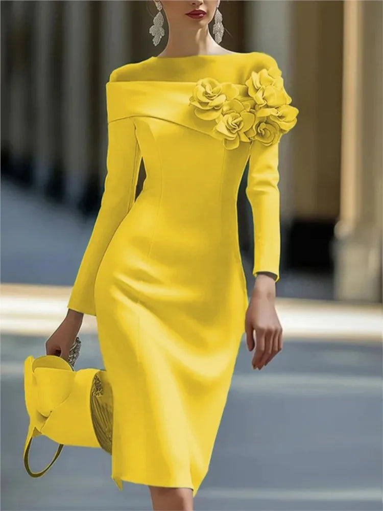 Style Party Dress 2026 O Neck