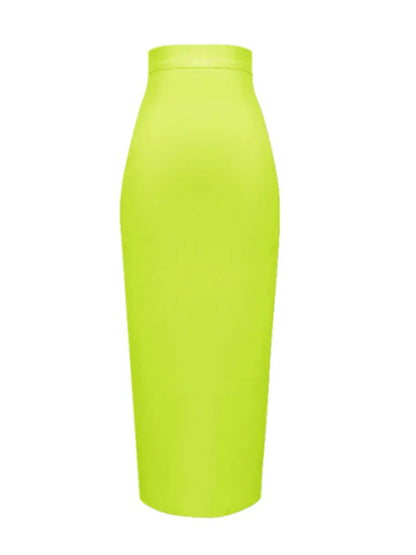 Knee-Length Bandage Pencil Skirt