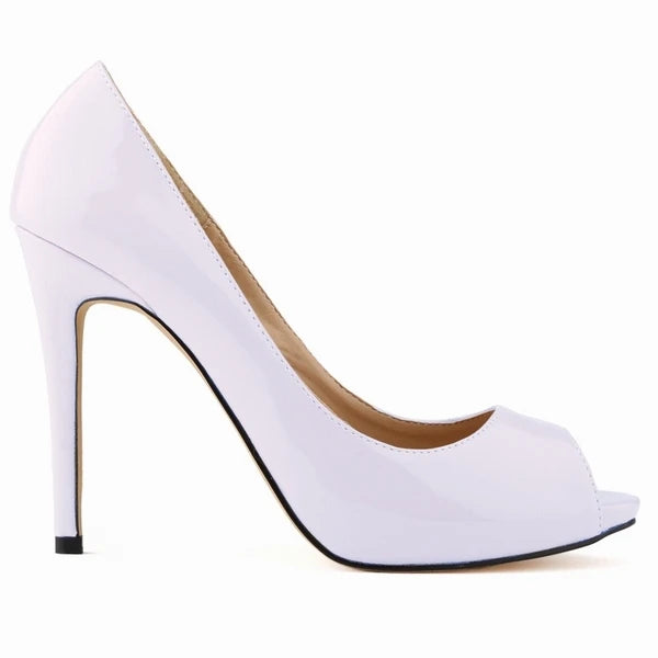 Pumps Fish Mouth High Heels Ladies11cm