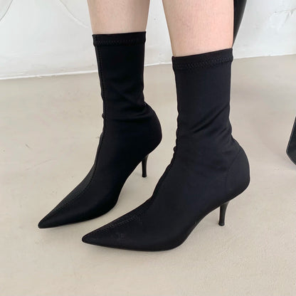 Eilyken Candy Colors Stretch Fabric Ankle