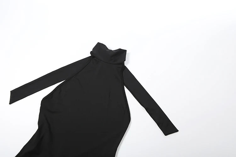 Nibber Hottie Jumpsuits Woman Bandage Halter Turtleneck Sexy Backless Sleeveless Skinny Peach Hip High Street Fashion Overalls