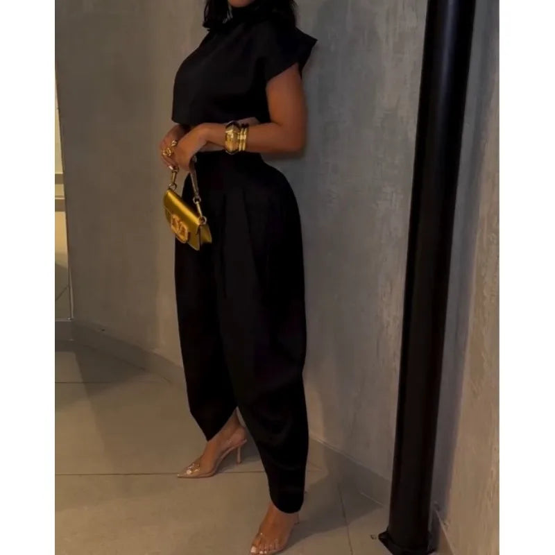 Y2k Streetwear 2-piece Set Outfit Cropped
