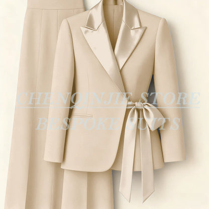 Tailored Blazer & Skinny Pants Suit