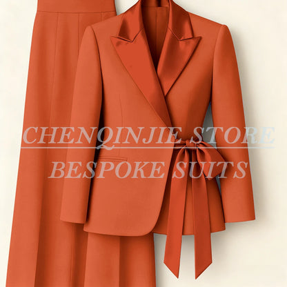 Tailored Blazer & Skinny Pants Suit