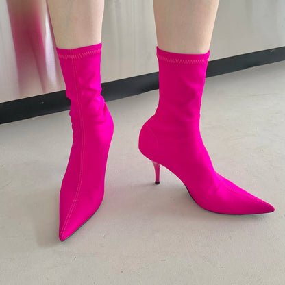 Eilyken Candy Colors Stretch Fabric Ankle
