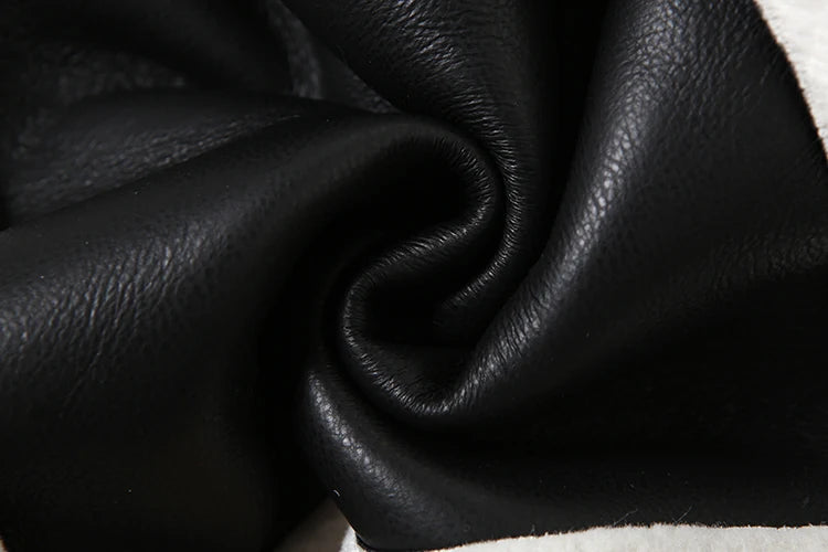 Weird Puss Furry Patchwork Women Crop Jacket Hipster Full Sleeve Open Stitch Hipster Streetwear Warm Outwear Basic Wild Coat