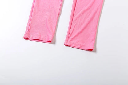 Feather Trim Slash-Neck Jumpsuit