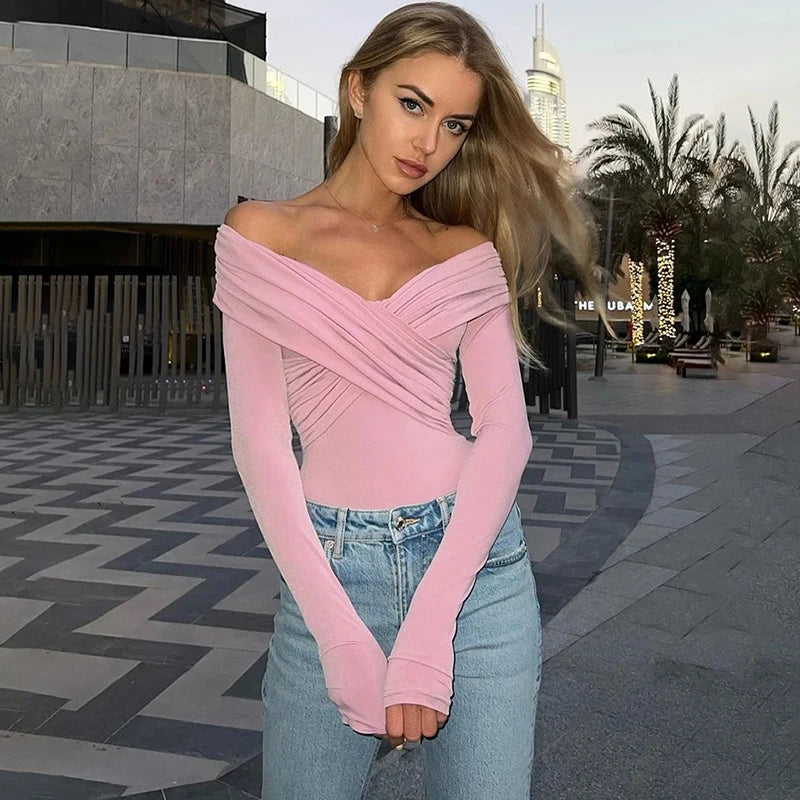 Bodysuits New Backless Solid Corset Slim