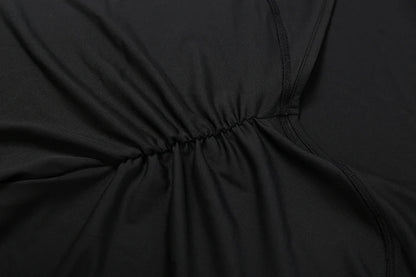 Y2K Backless Halter Fitness Jumpsuit