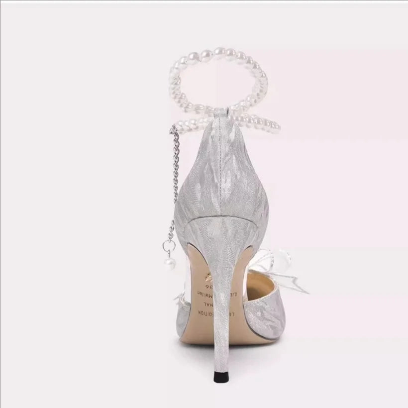 Poplular Zapatos De Mujer Bowtie Beading