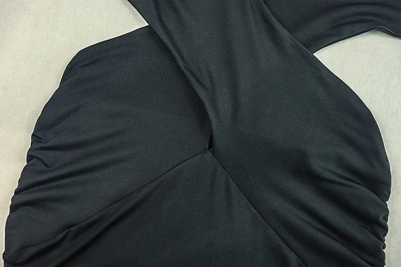 Streetwear Halter Neck Slim Long Dresses Women Sexy Hot Girls Deep V-neck Backless Leace-up Package Hip Bodycon Party Dress