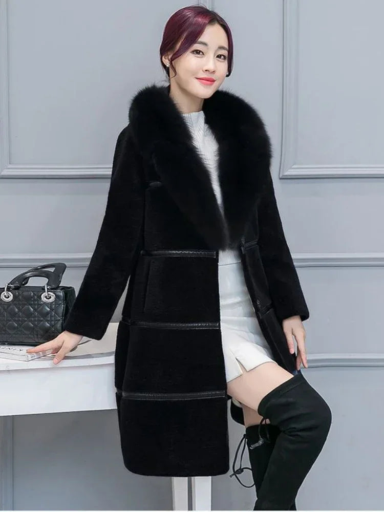 Fur Coat New Imitation Fox Hair