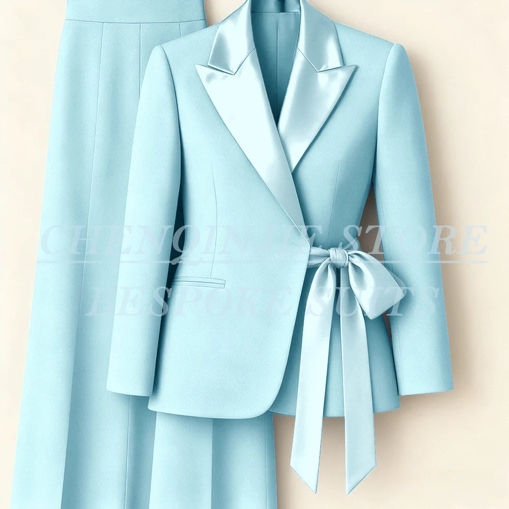 Tailored Blazer & Skinny Pants Suit