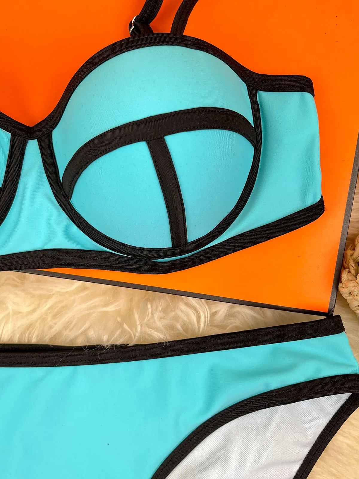 Bandeau Bikini Swimsuit Two-Piece Bathing Suit