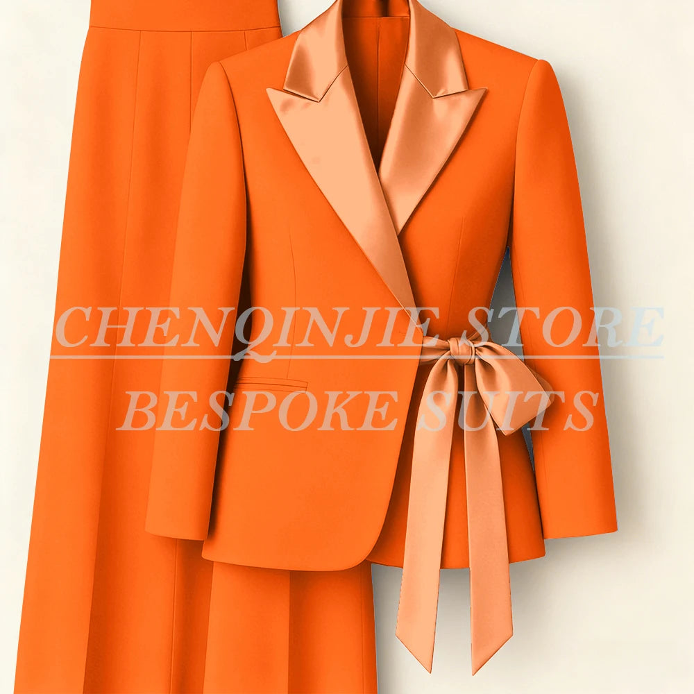Tailored Blazer & Skinny Pants Suit