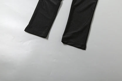 Feather Trim Slash Neck Jumpsuit