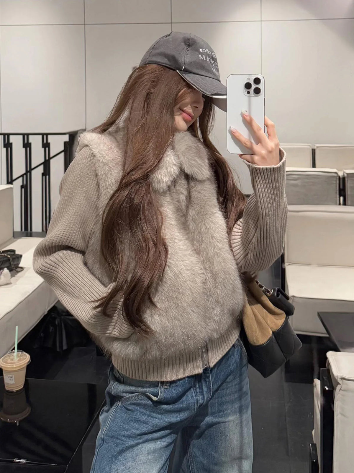 New Young Environmentally Friendly Fur Jacket