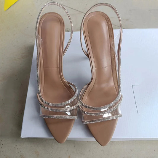 Aneikeh Pumps Sandals Slingback High Heels