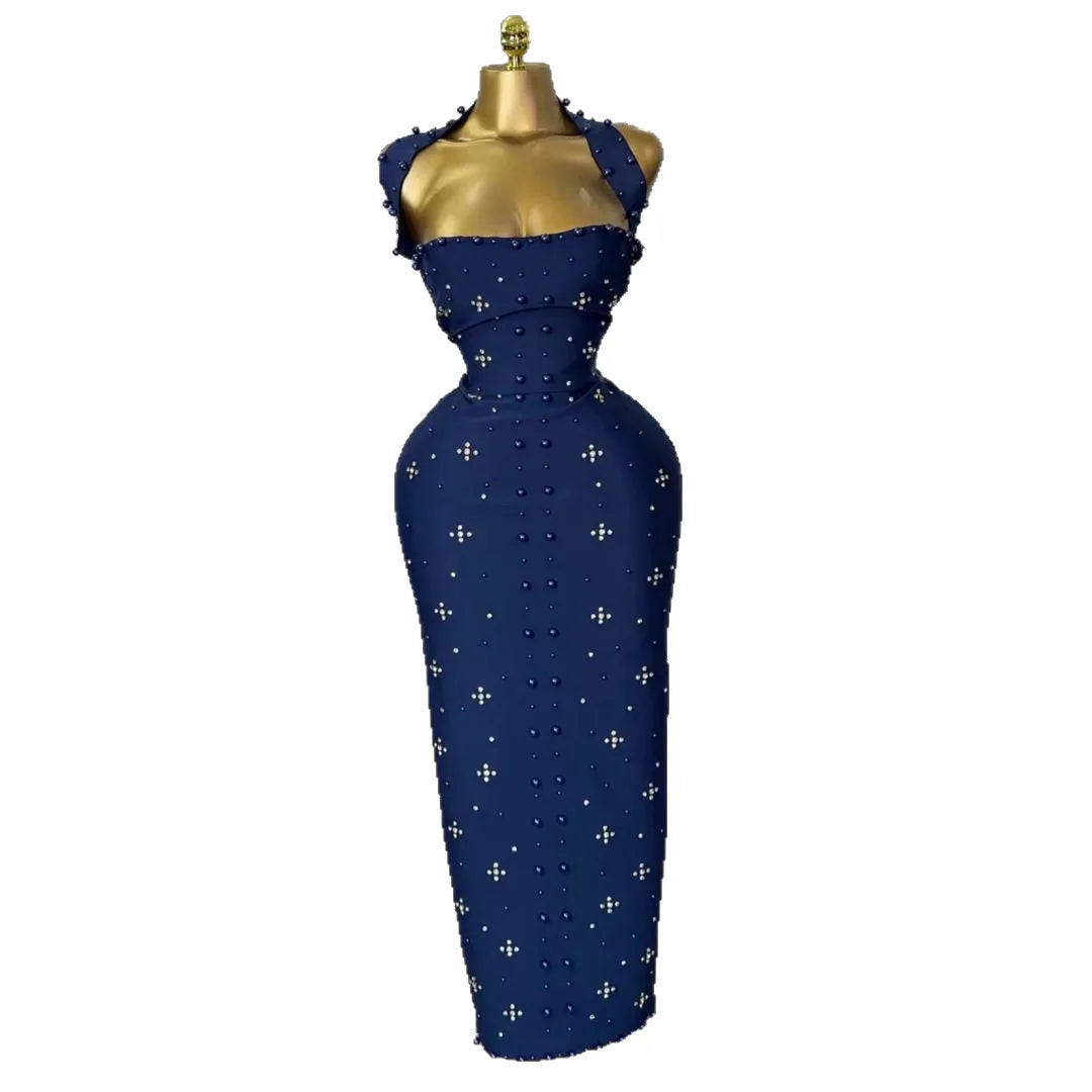 Dresses Beaded Dress Bodycon Hot Fix