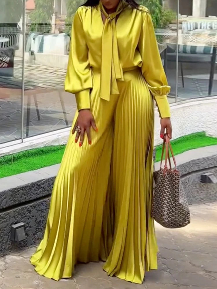 Two Piece Sets Outfits V Neck