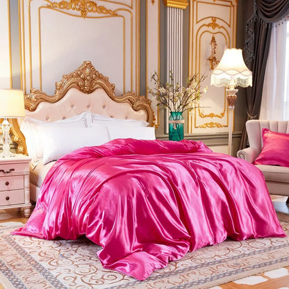 Mulberry Silk Luxury Satin Bedding Set