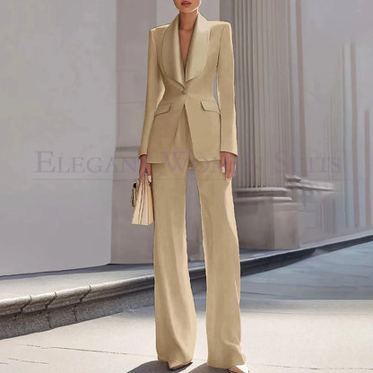 Customzied Suits Blazer Luxury One-Button Shawl