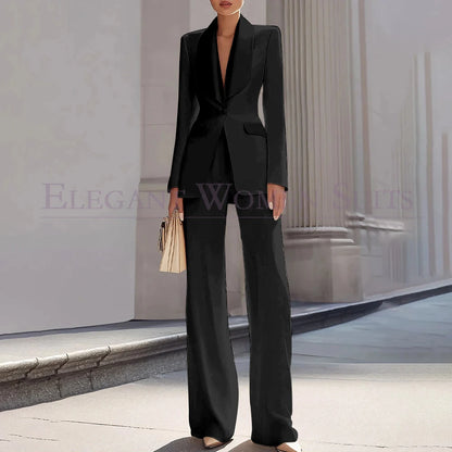 Customzied Suits Blazer Luxury One-Button Shawl
