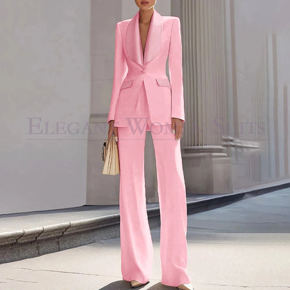 Customzied Suits Blazer Luxury One-Button Shawl