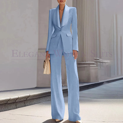 Customzied Suits Blazer Luxury One-Button Shawl