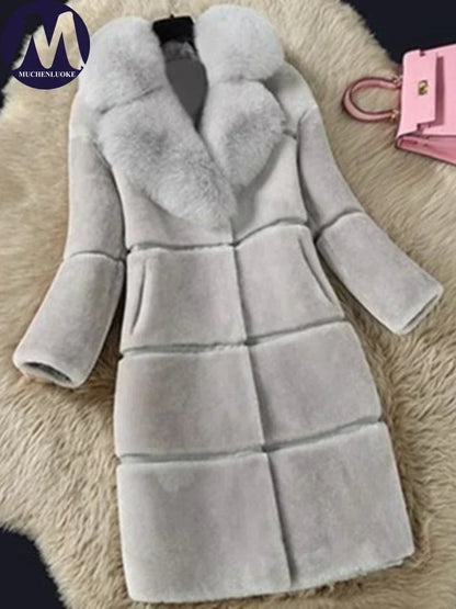 Fur Coat New Imitation Fox Hair