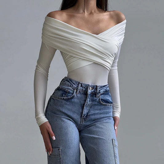 Bodysuits New Backless Solid Corset Slim