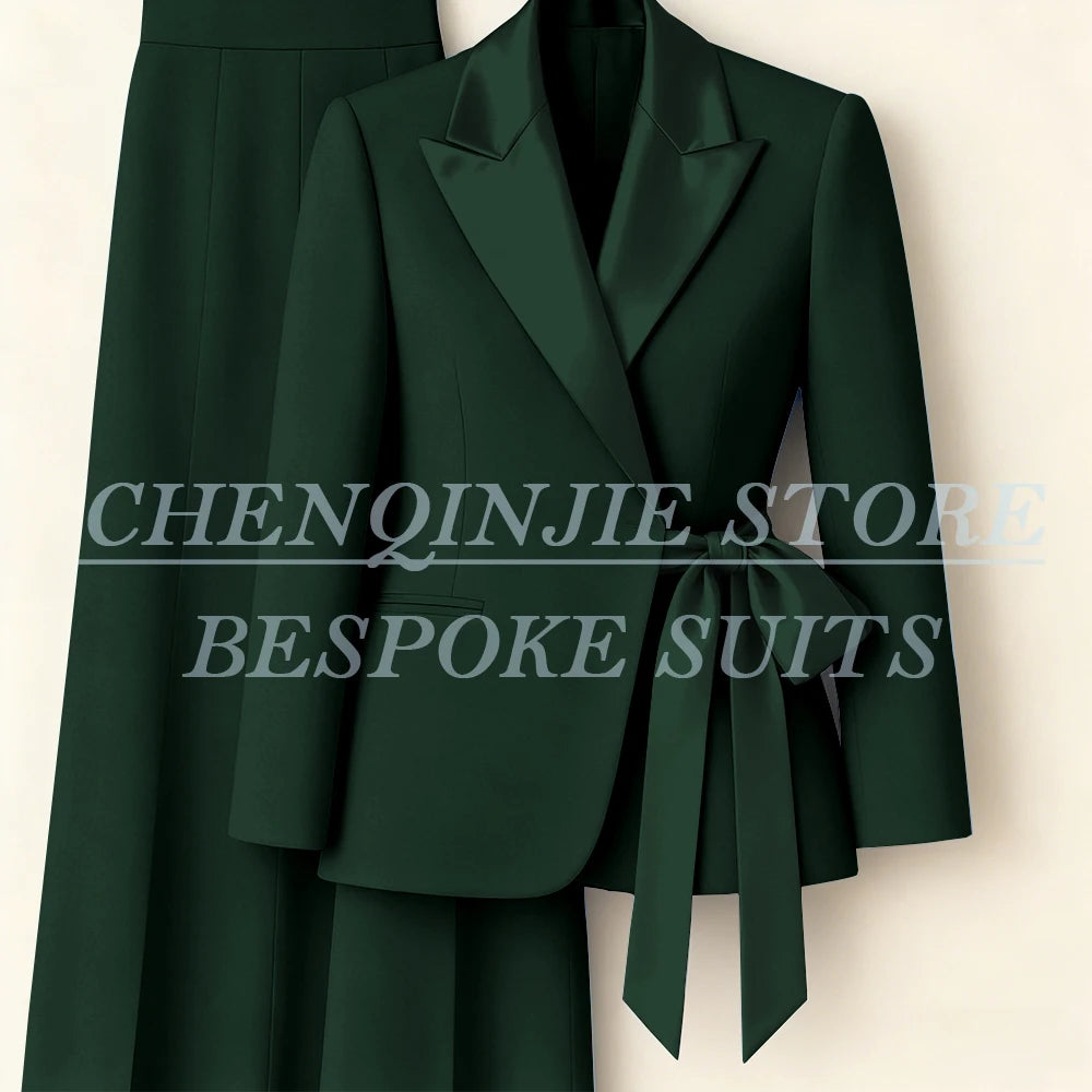 Tailored Blazer & Skinny Pants Suit