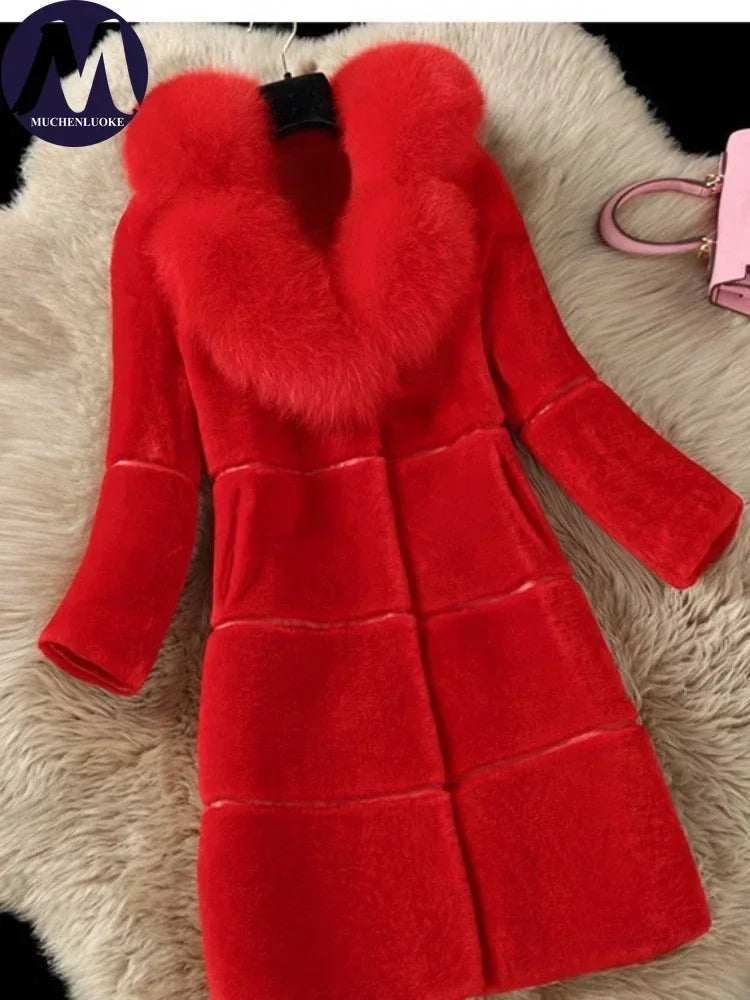 Fur Coat New Imitation Fox Hair